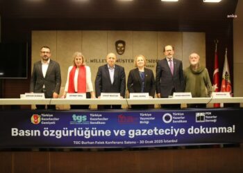 TGC, TGS, TÜRKYAYBİR, TYS, PEN Türkiye: “Basın özgürlüğüne ve gazeteciye dokunma!”