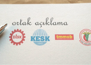 DİSK, KESK, TMMOB ve TTB’den gazetecilerin gözaltına alınmasına tepki