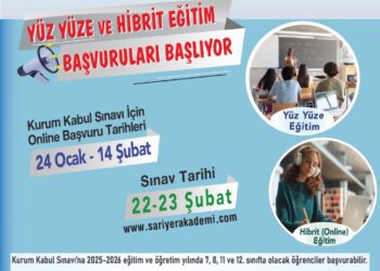 Sarıyer Akademi 2025-2026 sınav başvuruları yarın başlıyor