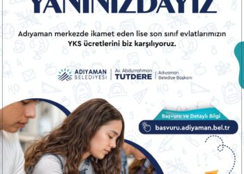 Adıyaman Belediyesi, öğrencilerin YKS ücretlerini ödeyecek