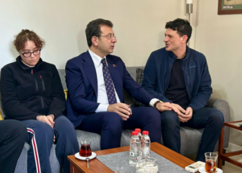 İmamoğlu’ndan Minguzzi ailesine başsağlığı ziyareti