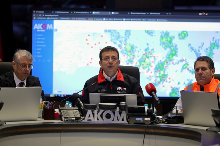 İmamoğlu: “Sorumluluk alanlarımızda herhangi ciddi bir aksama mevcut değil”