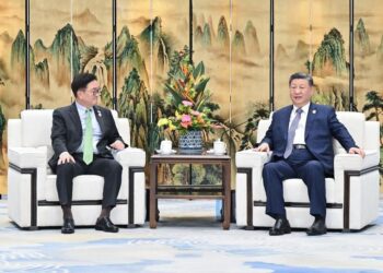 Çin Cumhurbaşkanı Xi, Güney Kore Ulusal Meclis Başkanı ile görüştü