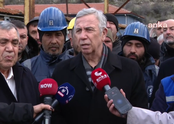 Çayırhan Maden işçilerine Mansur Yavaş’tan destek