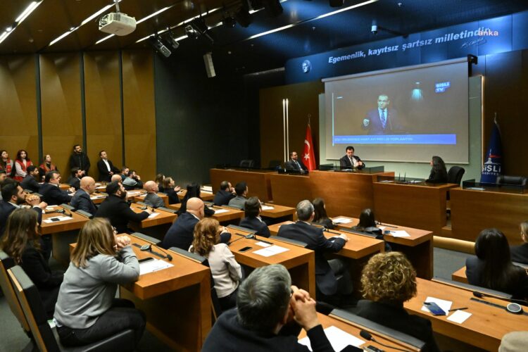 Şişli Belediye Meclisi CHP Grubu olağanüstü toplandı