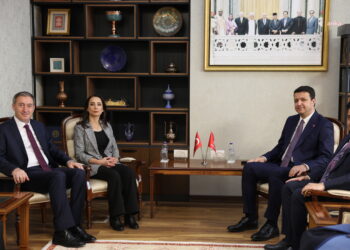 DEM Parti Eş Genel Başkanları Saadet Partisi’ni ziyaret etti…
