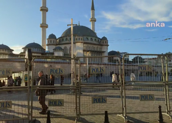 Taksim ve çevresine 8 Mart bariyerleri