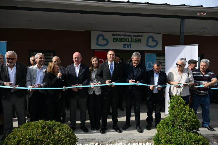 Balıkesir Büyükşehir Belediyesi ilk Emekli Evi’ni hizmete açtı