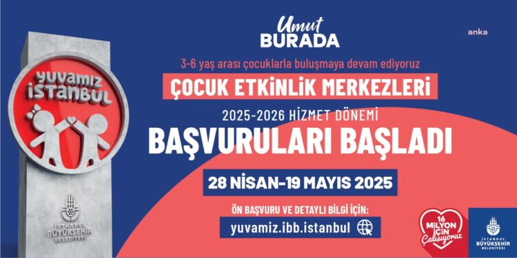 Yuvamız İstanbul yeni dönem başvuruları başladı