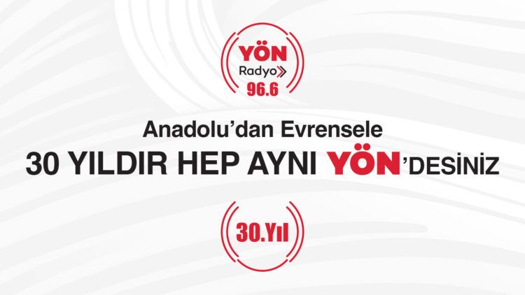 Türkiye’nin ilk türkü radyosu Yön Radyo 30’uncu yılını kutluyor…