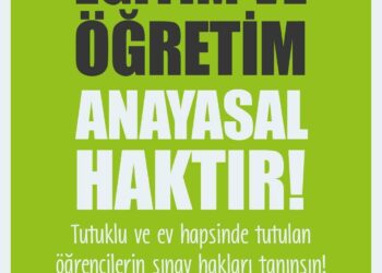 Eğitim Sen Genel Başkanı Irmak: Tutuklu öğrencilere sınav hakkı tanınmalıdır