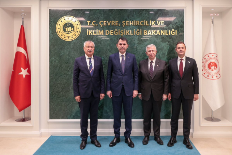 Üç Belediye Başkanı’ndan Bakan Kurum’a ziyaret