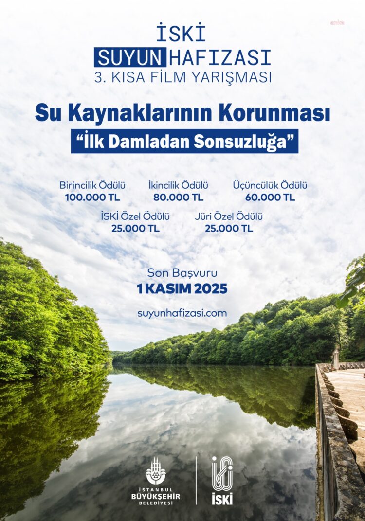 İSKİ Suyun Hafızası 3’üncü Kısa Film Yarışması’nın başvuruları başladı