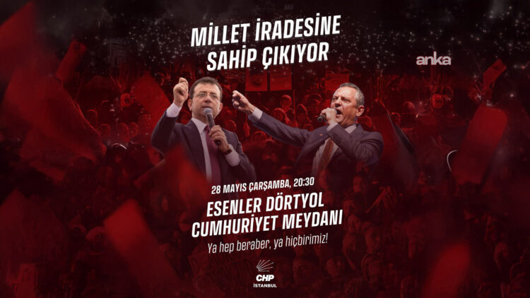 CHP’nin İstanbul’daki yeni miting adresi belli oldu!