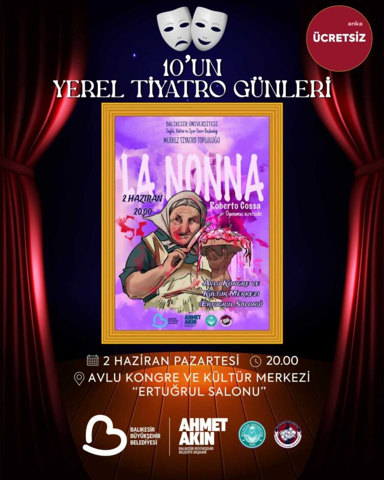 Balıkesir’de “10’un Yerel Tiyatro Günleri” başlıyor