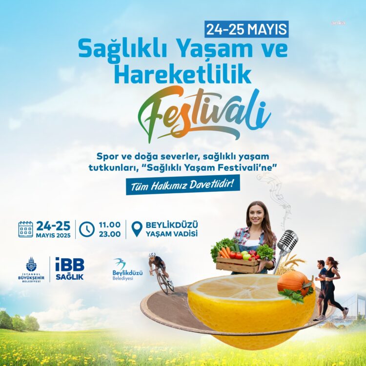 İstanbul’da sağlıklı yaşam ve hareketlilik festivali başlıyor