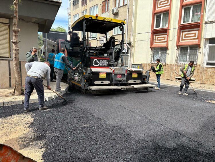 Balıkesir Büyükşehir Belediyesi’nden Erdek’e kapsamlı yol ve altyapı yatırımı