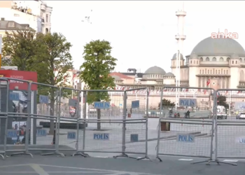 1 Mayıs için Taksim’de olağanüstü güvenlik önlemleri alındı…