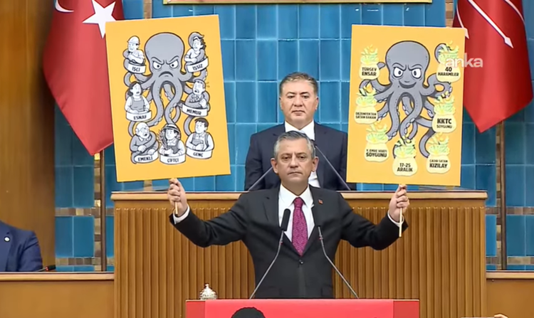 Özgür Özel AKP’li belediyelerin yolsuzluklarını tek tek açıkladı