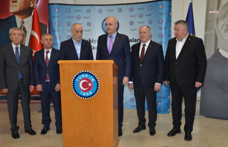 Numan Kurtulmuş’tan TÜRK-İŞ’e ziyaret