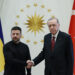 Cumhurbaşkanı Erdoğan, Zelenskiy ile bir araya geldi
