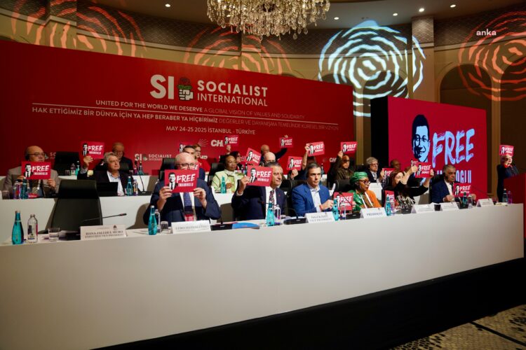 Sosyalist Enternasyonal Konsey Toplantısı… İmamoğlu’nun mektubu okundu