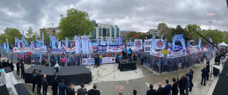 TÜRK-İŞ 1 Mayıs’ta Kartal’da buluştu: “Her geçen gün daha fazla eziliyoruz”