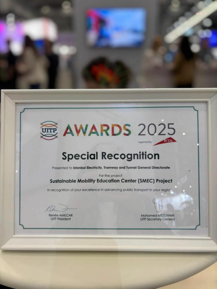 İETT’ye uluslararası takdir ödülü