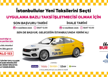 İstanbul’da ‘Uygulama Bazlı Taksi Taşımacılığı’ hayata geçiriliyor