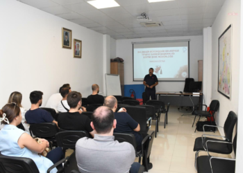 Balıkesir Büyükşehir Belediyesi’nden personele yangın eğitimi