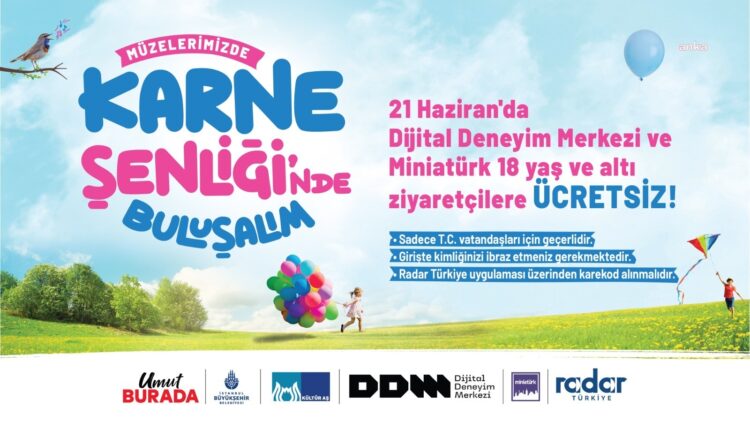 İBB’den karne hediyesi: Şenlik, atölye, müze ve kitap indirimi