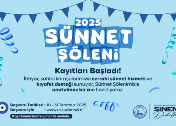 Üsküdar’da sünnet şöleni kayıtları başladı