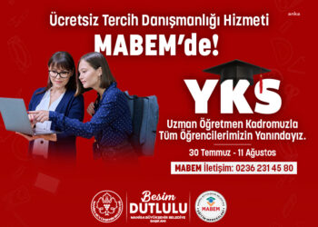 Manisa Büyükşehir Belediyesi’nden üniversite adaylarına ücretsiz tercih danışmanlığı hizmeti