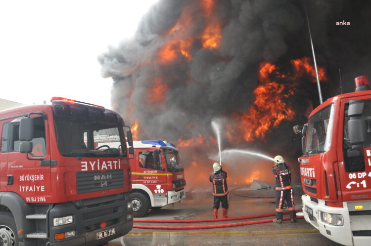 ABB orman yangınlarına destek için sahada