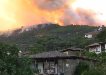 Ödemiş yangınından acı haber: Kepçe operatörü hayatını kaybetti
