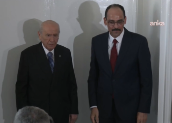 MİT Başkanı Kalın, MHP Lideri Devlet Bahçeli’yi ziyaret etti