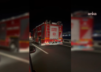 Bursa’daki yangına İstanbul’dan acil destek