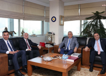 İYİ Parti heyeti, TESK Başkanı Bendevi Palandöken’i ziyaret etti