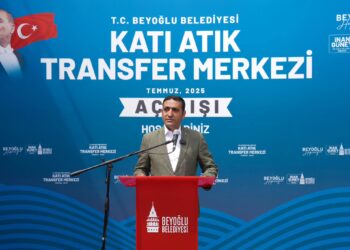 Beyoğlu’nun ilk katı atık merkezi hizmete girdi