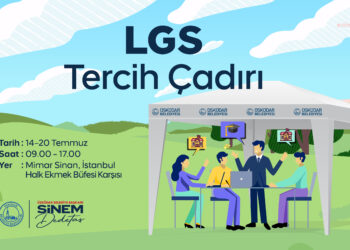 Üsküdar Belediyesi’nden LGS öğrencileri için “Tercih Çadırı”