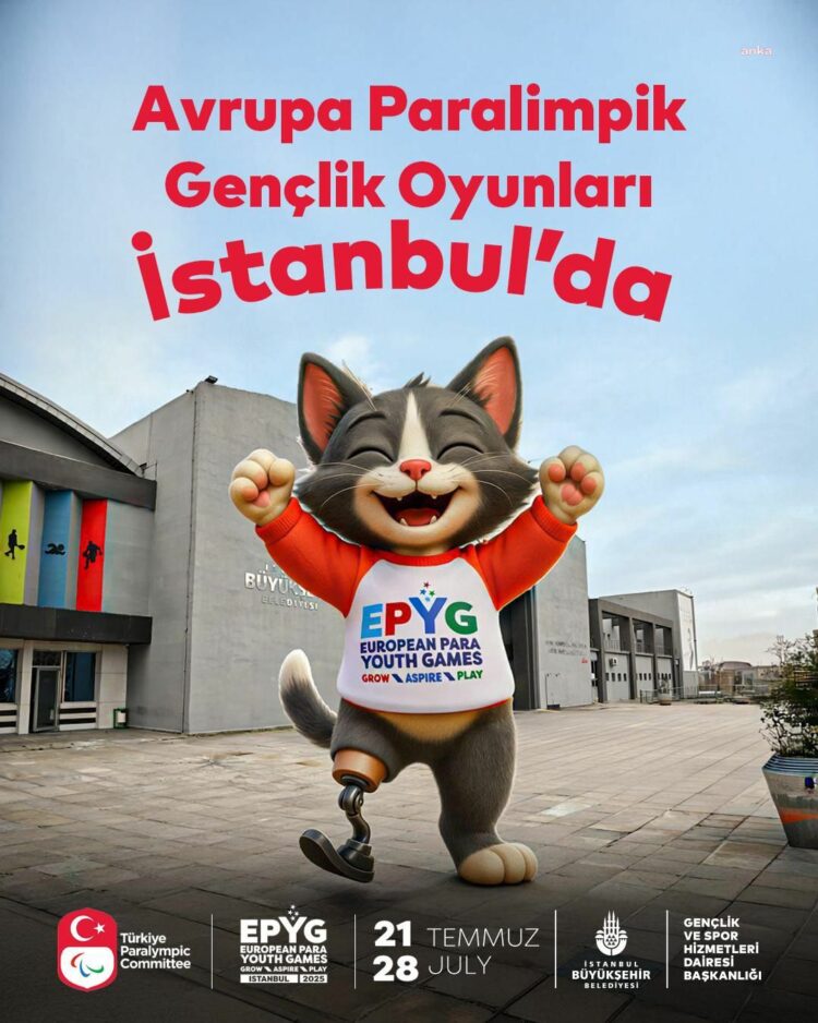 İlk kez Türkiye’de düzenlenen Avrupa Para Gençlik Oyunları’na İBB’den tam destek