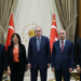 Cumhurbaşkanı Erdoğan, İmralı heyetini Cumhurbaşkanlığı’nda kabul etti