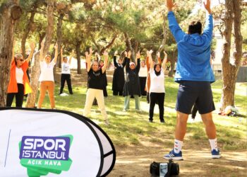 Açık havada sporun adresi İstanbul…