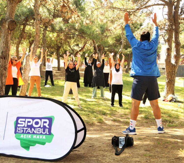 Açık havada sporun adresi İstanbul…