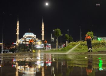 İSTAÇ, İstanbul’da temizlik hizmetlerini 7 gün 24 saat sürdürüyor
