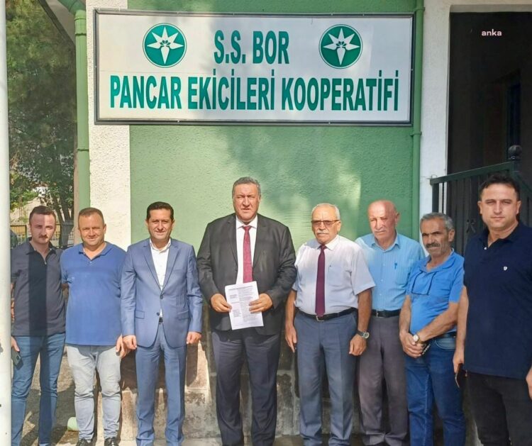 CHP’li Gürer: “Bu yıl şeker pancarı fiyatı erkenden açıklanmalı”