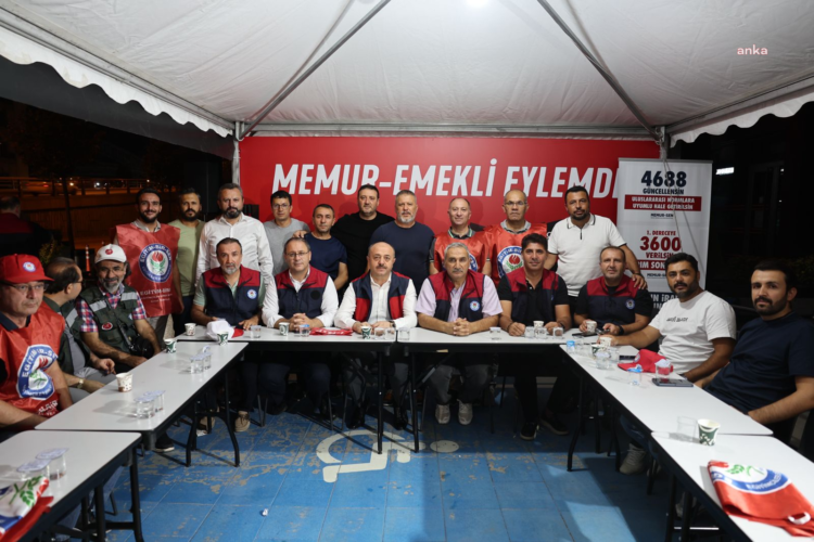 Memur-Sen, 81 ilde “Memur-Emekli Nöbette” eylem çadırları kurdu