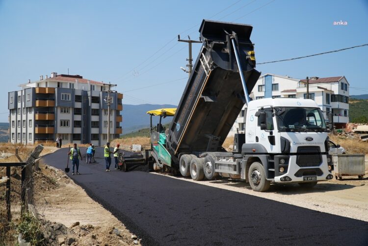 Balıkesir Büyükşehir Belediyesi’nden deforme olmuş yollarda çalışma