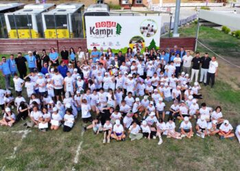 İBB Doğa Kampı’nda 4 bin çocuk bir araya geldi