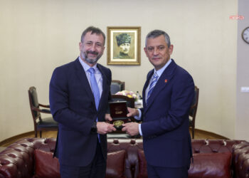 Özgür Özel, Çek Cumhuriyeti Büyükelçisi Stepanek’i kabul etti